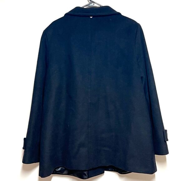 Lauren Ralph Lauren Black Label Women's Hooded A-Line Wool Walker Coat Sz XXL - Picture 3 of 6